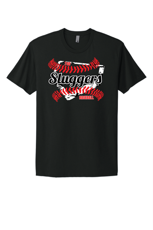 740 Sluggers Baseball Short Sleeve T-Shirts