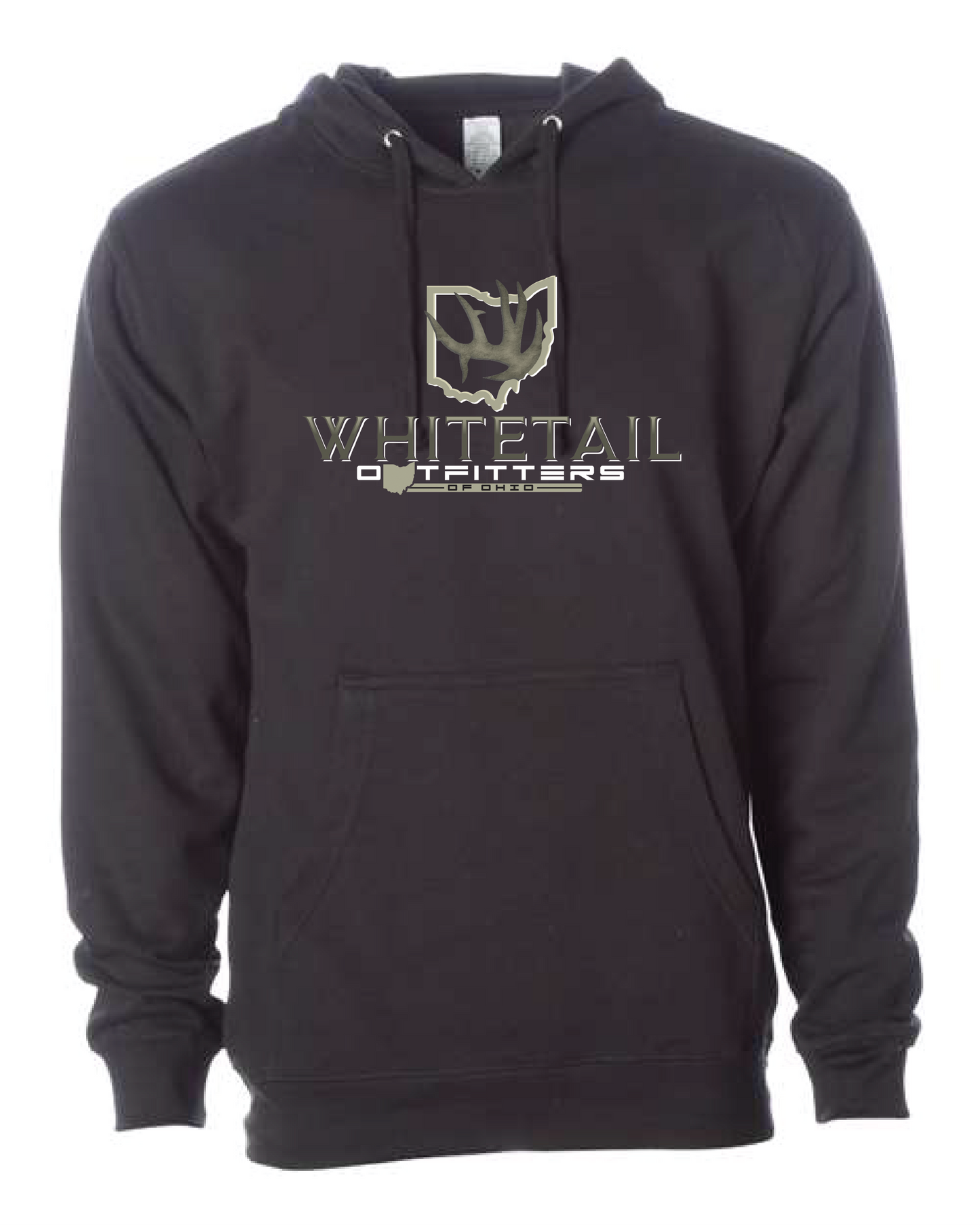 Whitetail Outfitters Hoodie Adult Black