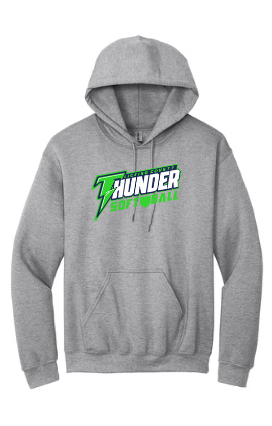 Thunder Softball Adult Cotton Hoodie