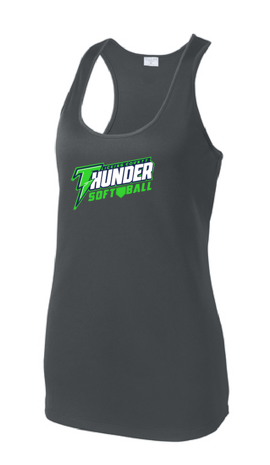 Thunder Softball Women's Poly Racer Back