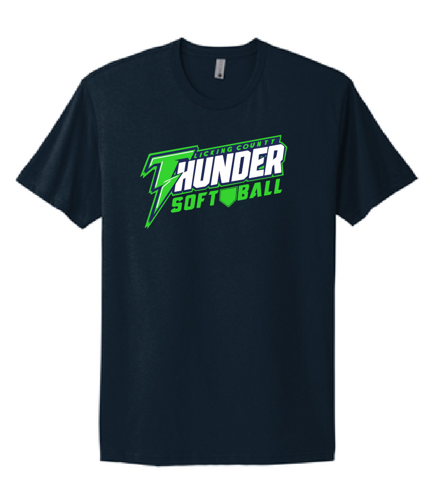 Thunder Softball Adult Cotton Short Sleeve Tee