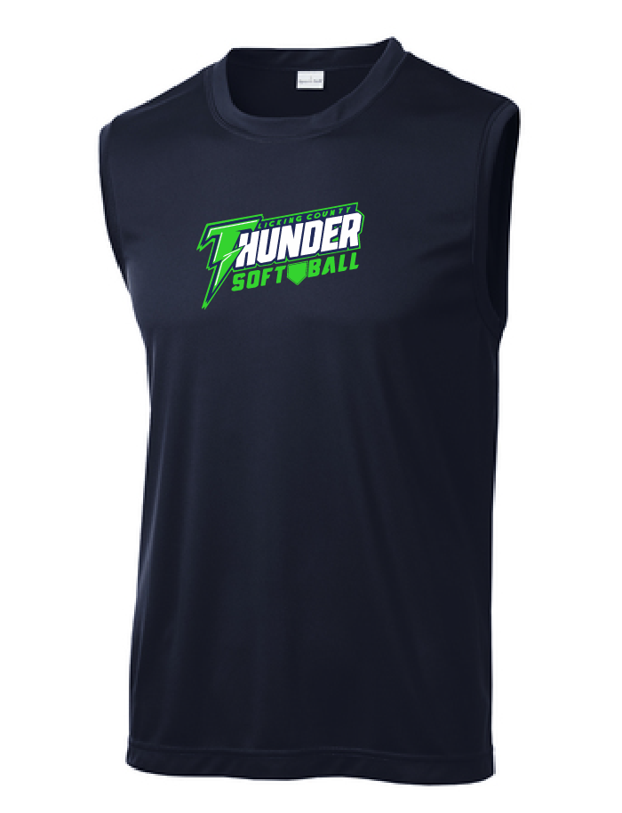 Thunder Softball Men's Poly Tank