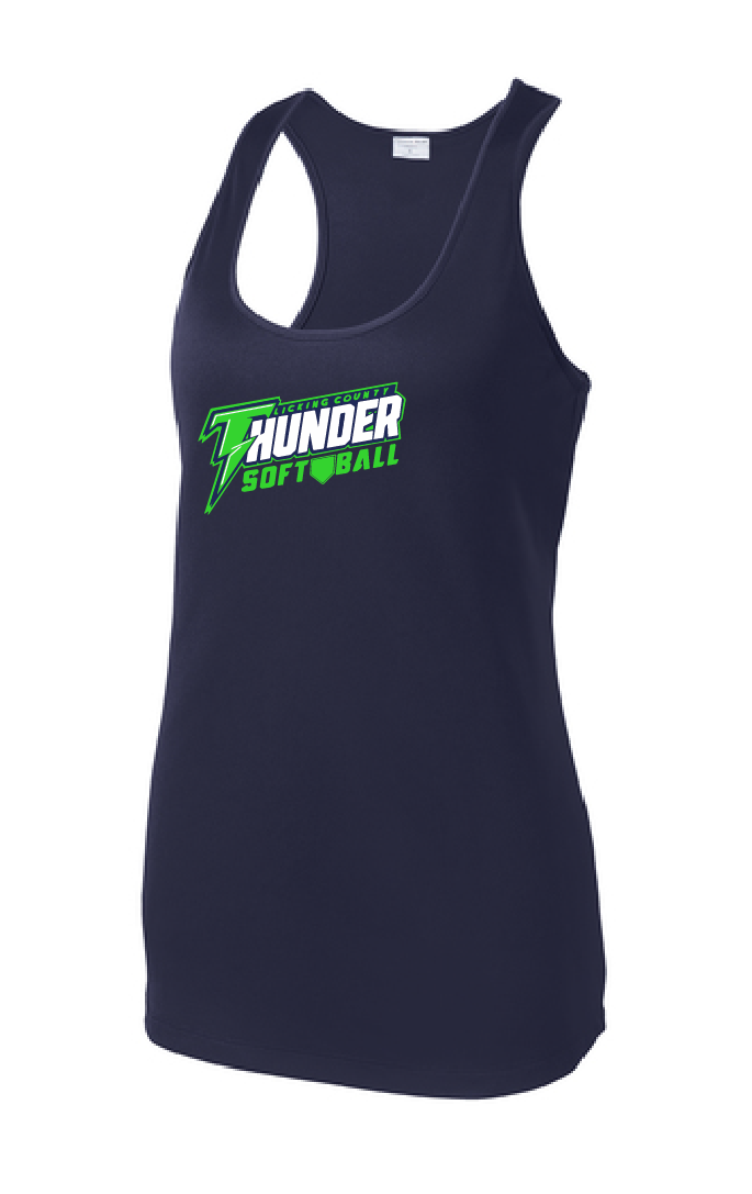 Thunder Softball Women's Poly Racer Back