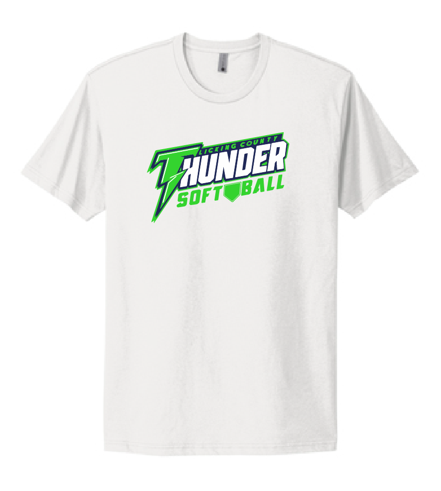 Thunder Softball Adult Cotton Short Sleeve Tee