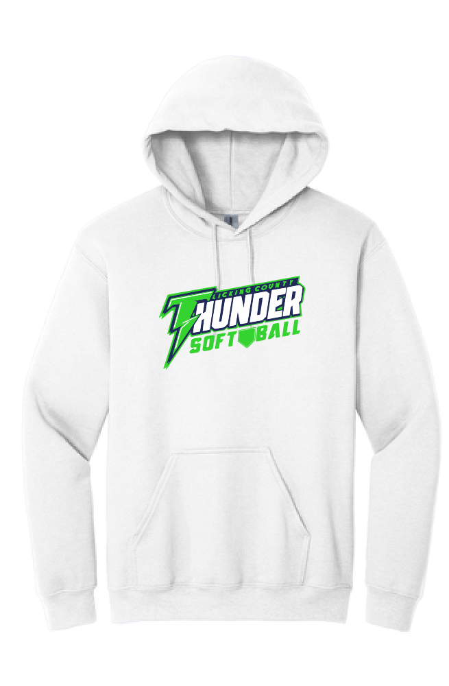 Thunder Softball Adult Cotton Hoodie