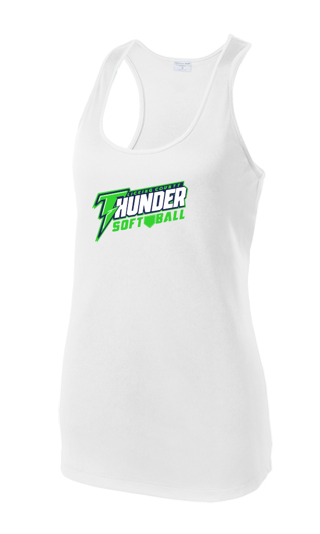 Thunder Softball Women's Poly Racer Back