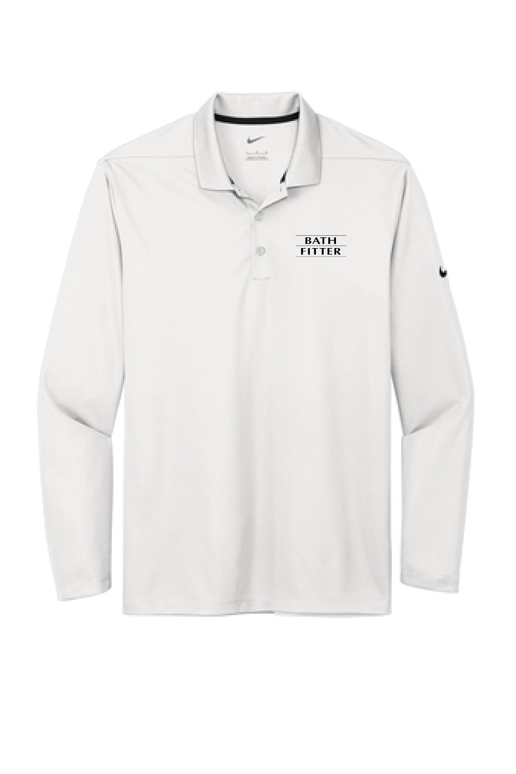 Long Sleeve Bath Fitter Polo 4XL